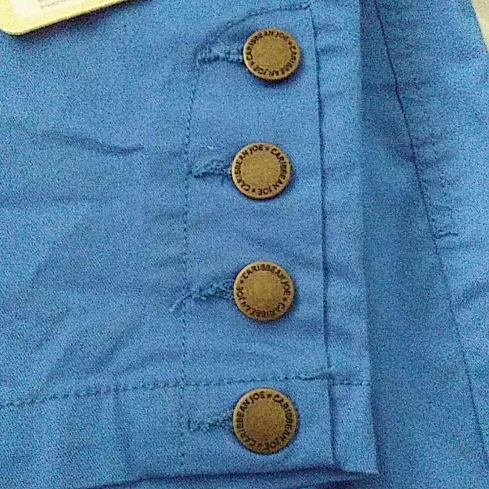 Carribean Joe Blue jeans with buttons on the ankle - Picture 2 of 3